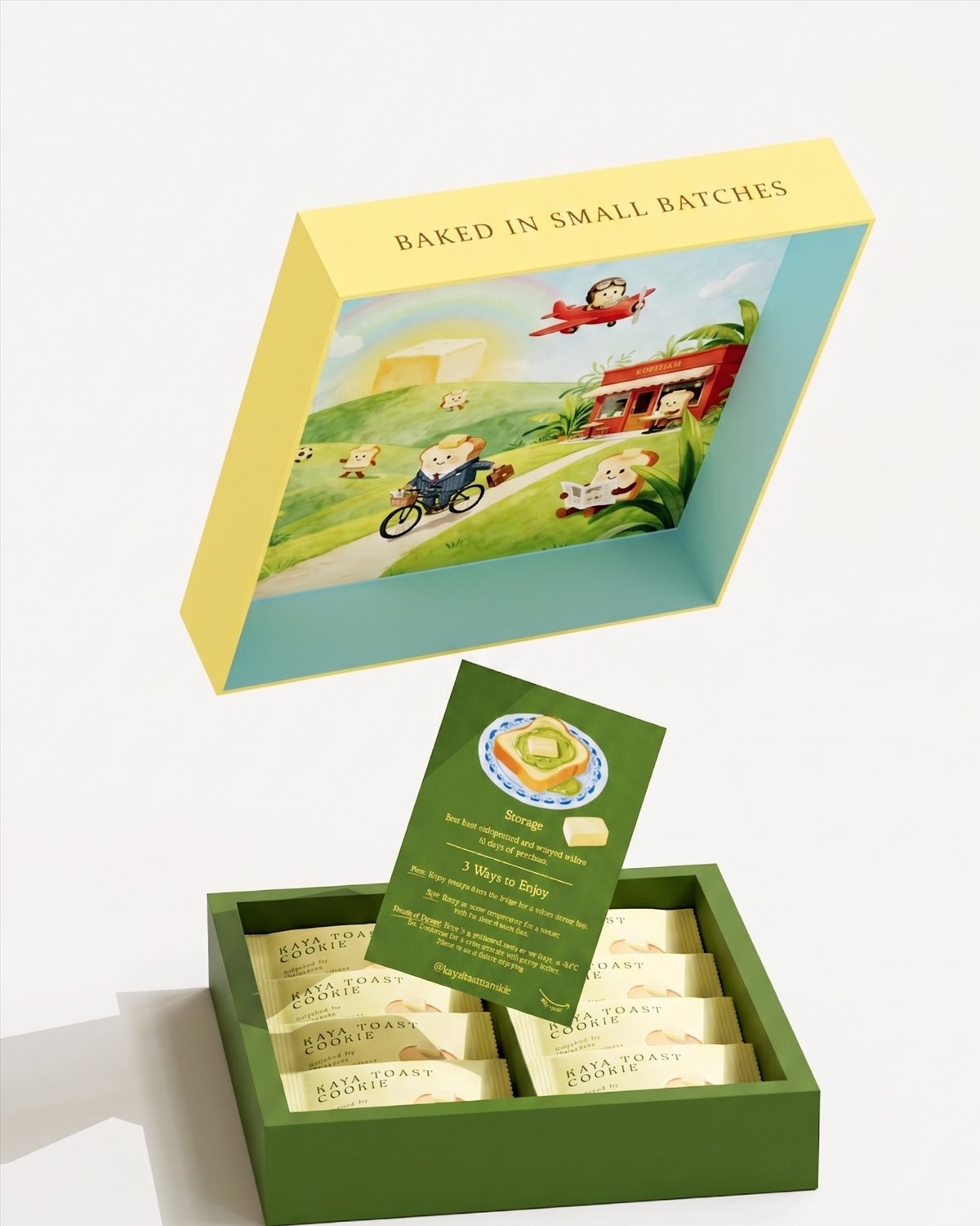 Kaya Toast Cookie — Gift Box